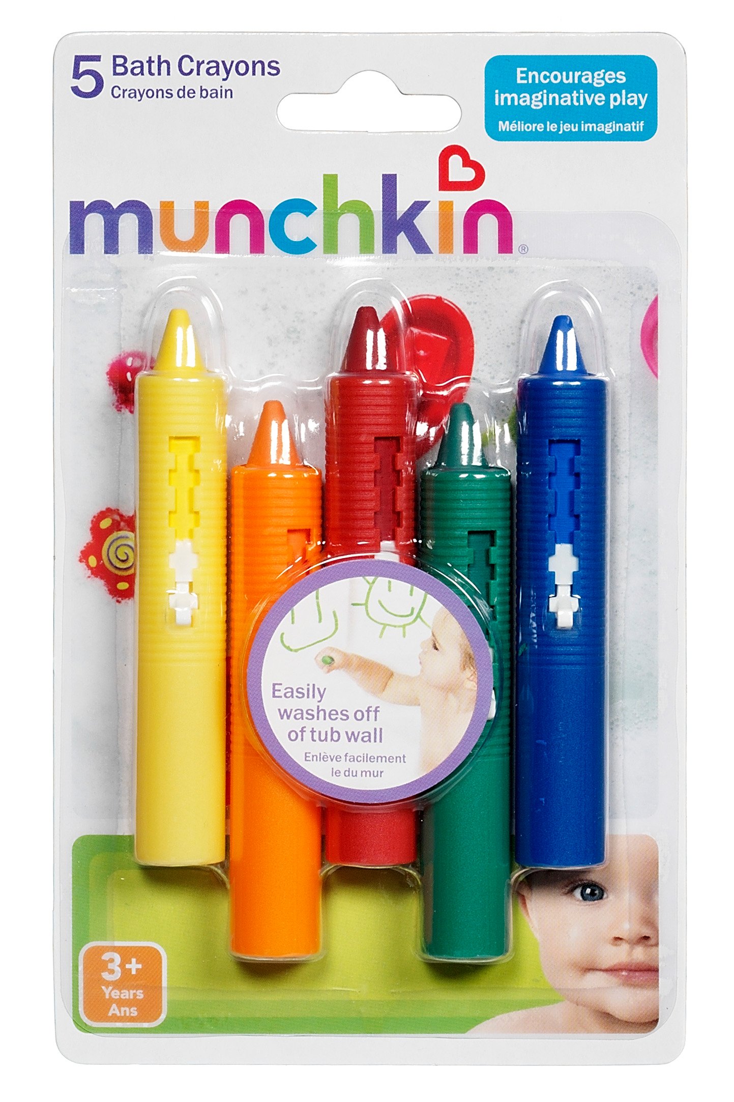 Munchkin Bath Crayons Shop Toys at HEB