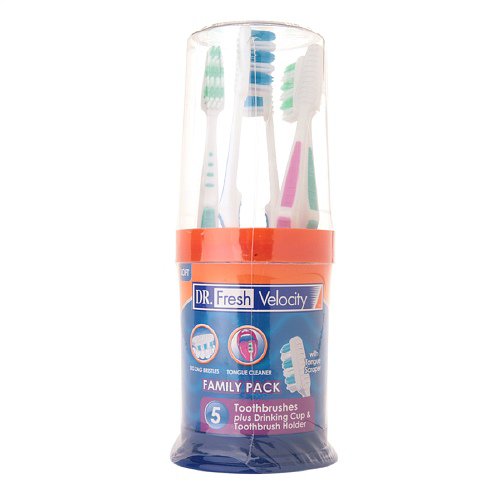 Dr. Fresh Toothbrush With Holder Shop Toothbrushes at HEB