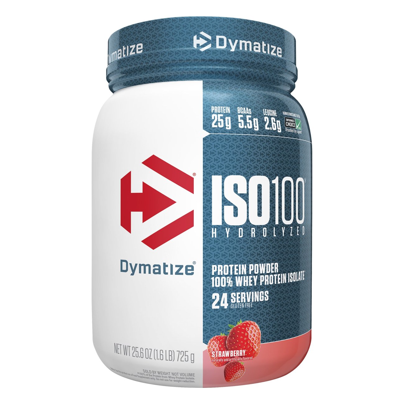 Dymatize ISO100 Hydrolyzed 100 Whey Protein Isolate Strawberry Protein