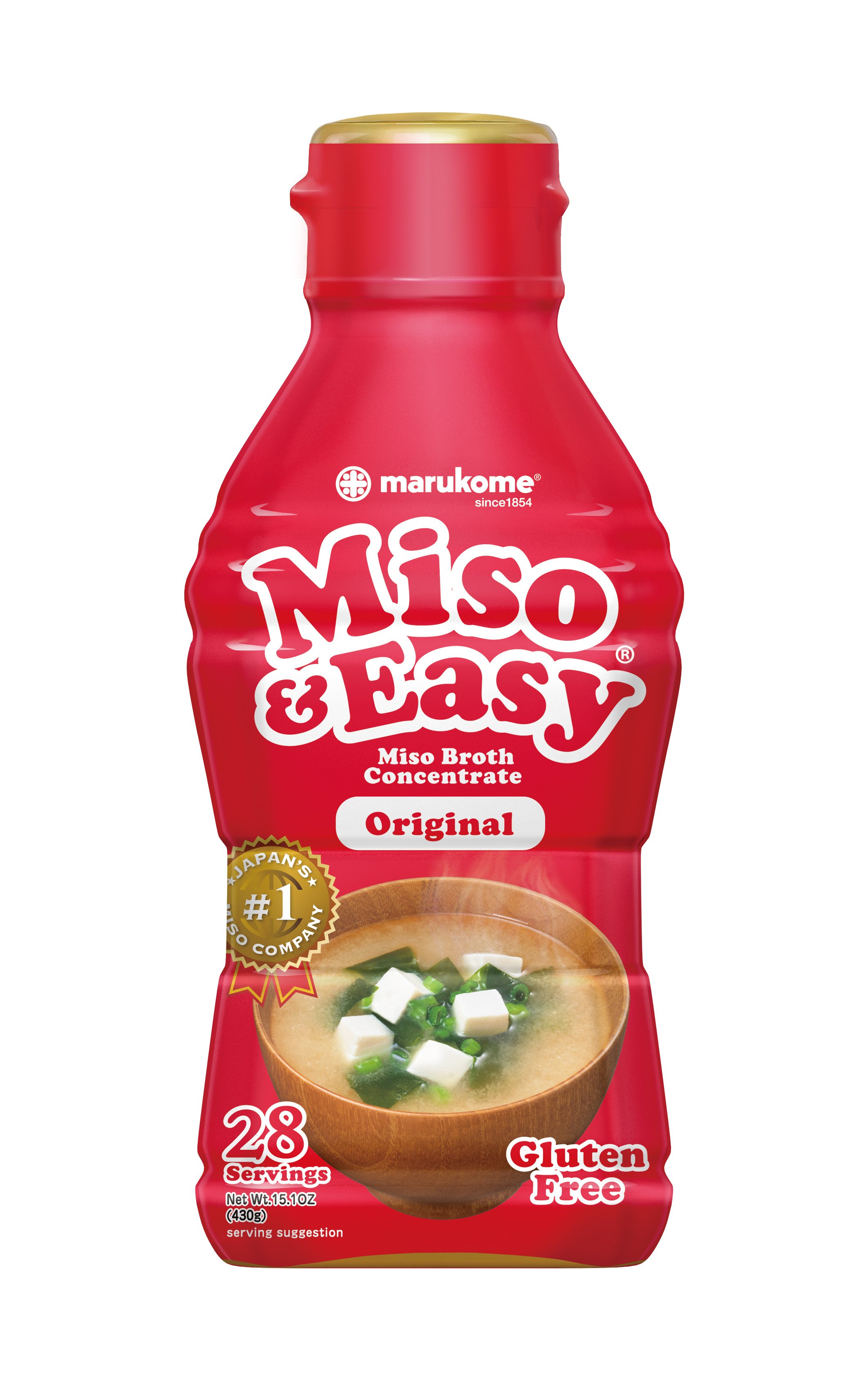 Marukome Miso and Easy Original Miso Broth Concentrate