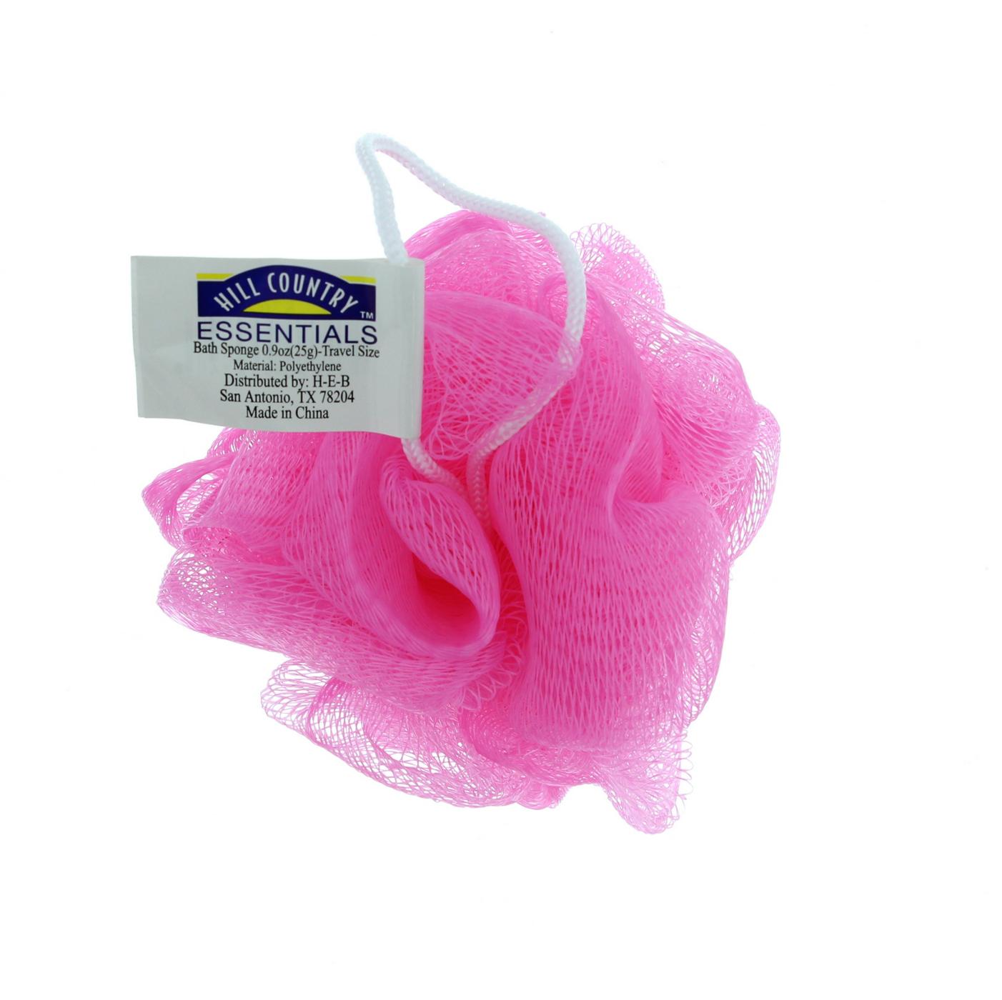 Hill Country Essentials Travel Mesh Sponges - Assorted; image 1 of 4