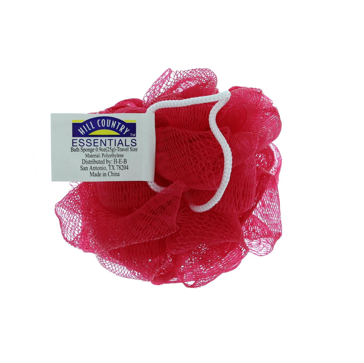 Hill Country Essentials Travel Mesh Sponges - Assorted; image 2 of 4