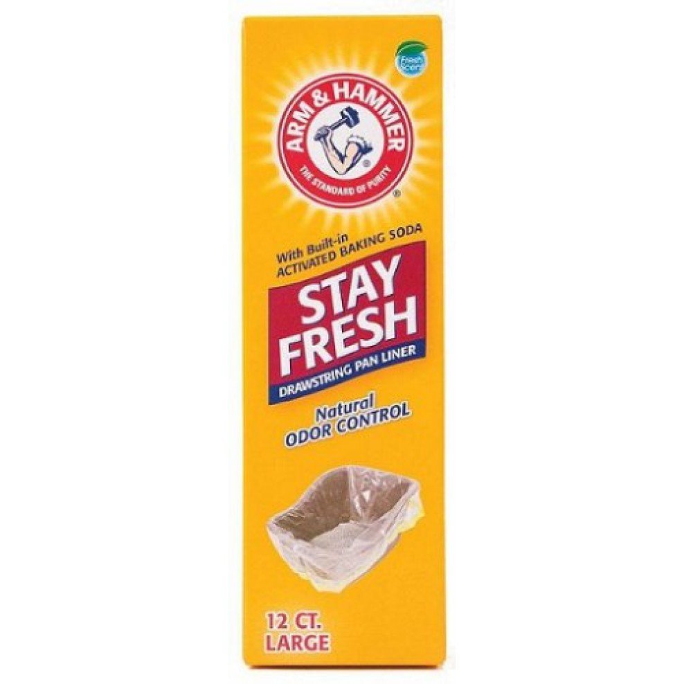 Arm & Hammer Stay Fresh Large Drawstring Pan Liners - Shop Litter ...