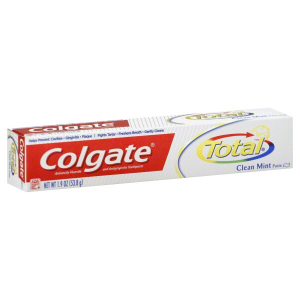 Colgate Total Clean Mint Toothpaste Travel Size - Shop Toothpaste at H-E-B