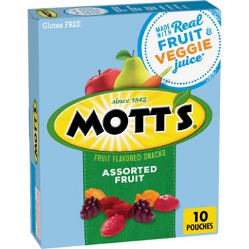 Mott's Medleys Assorted Fruit Snacks, 10 ct