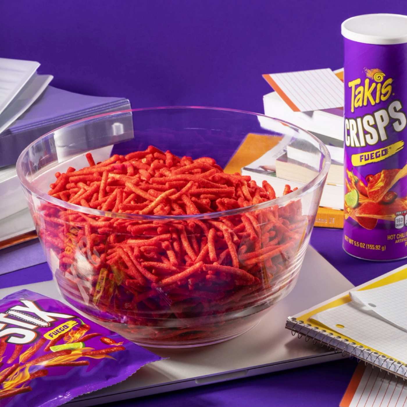 Takis Stix Fuego Hot Chili Pepper & Lime Corn Chips; image 3 of 8