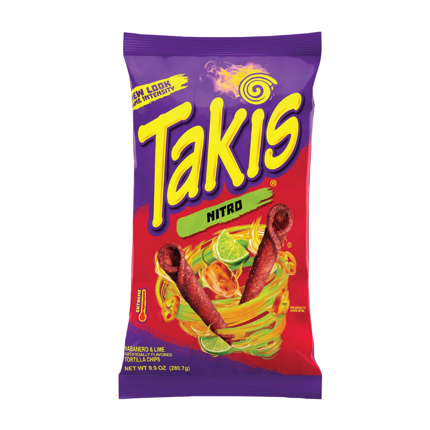 Takis Nitro Habanero & Lime Rolled Tortilla Chips; image 1 of 7