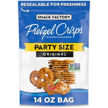 Snack Factory Original Pretzel Crisps - Party Size