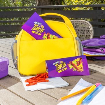 Takis Fuego Mini Bite-Size Rolled Tortilla Chips Multipack, 25 ct