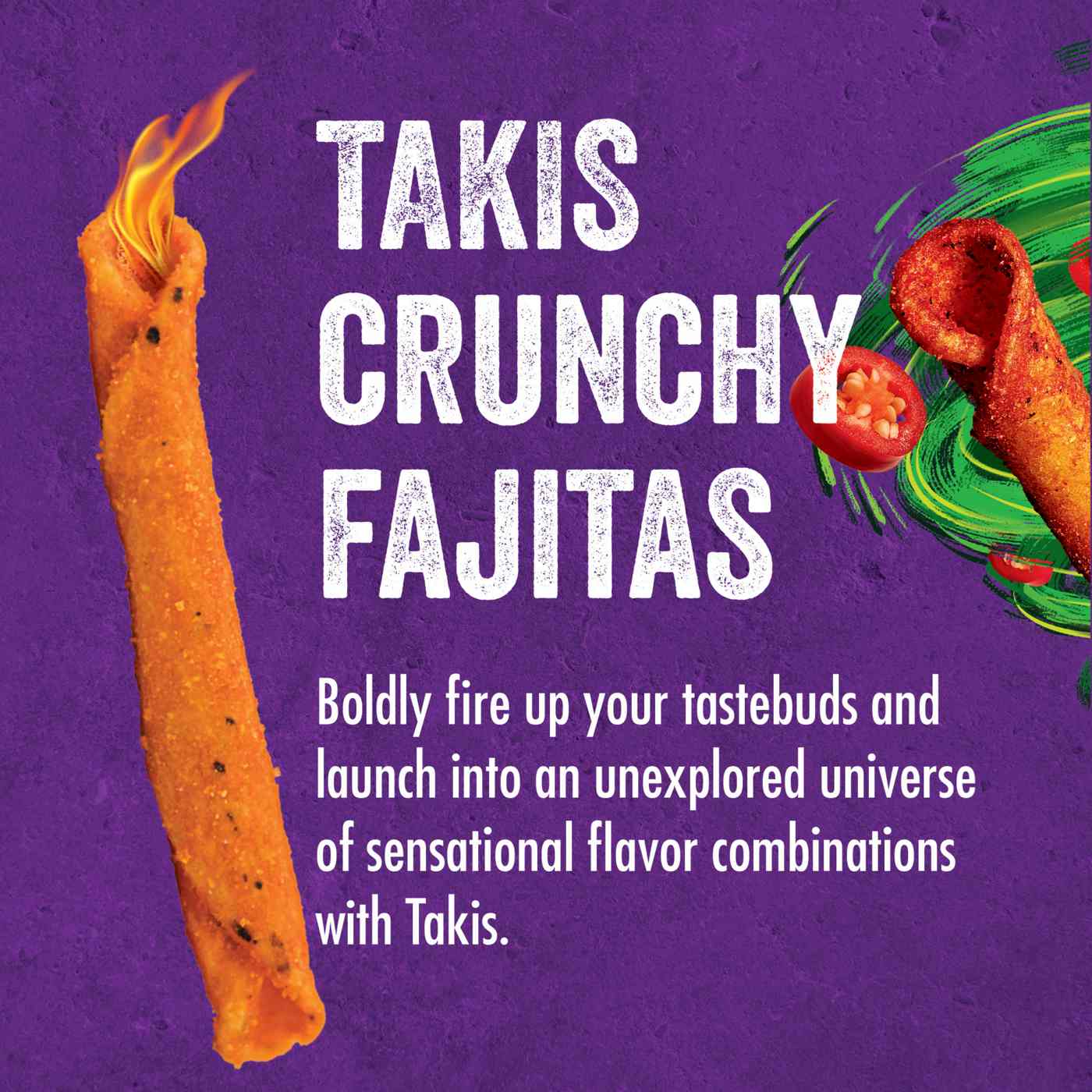Takis Crunchy Fajitas Rolled Tortilla Chips; image 5 of 7