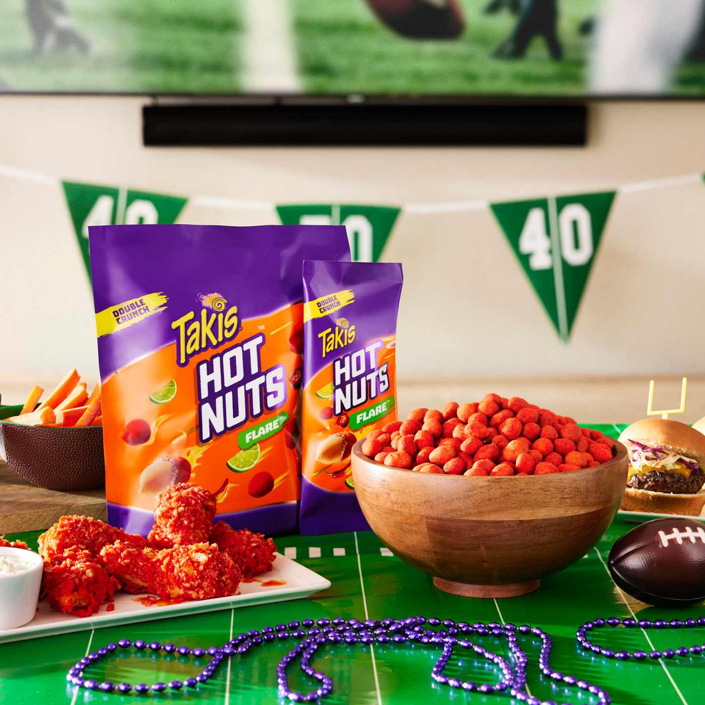 Takis Flare Hot Nuts Snack Size Pouch - Chili Pepper & Lime Double-Crunch Peanuts; image 3 of 7