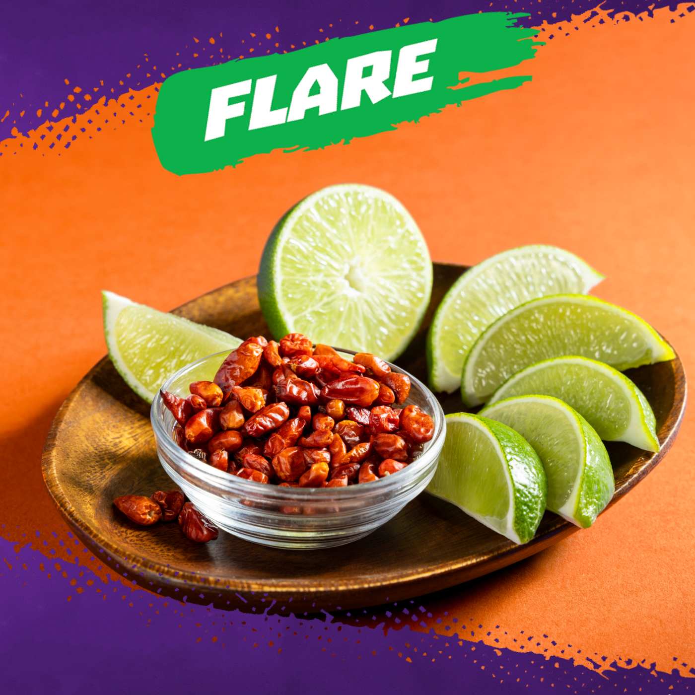 Takis Flare Hot Nuts Snack Size Pouch - Chili Pepper & Lime Double-Crunch Peanuts; image 4 of 7