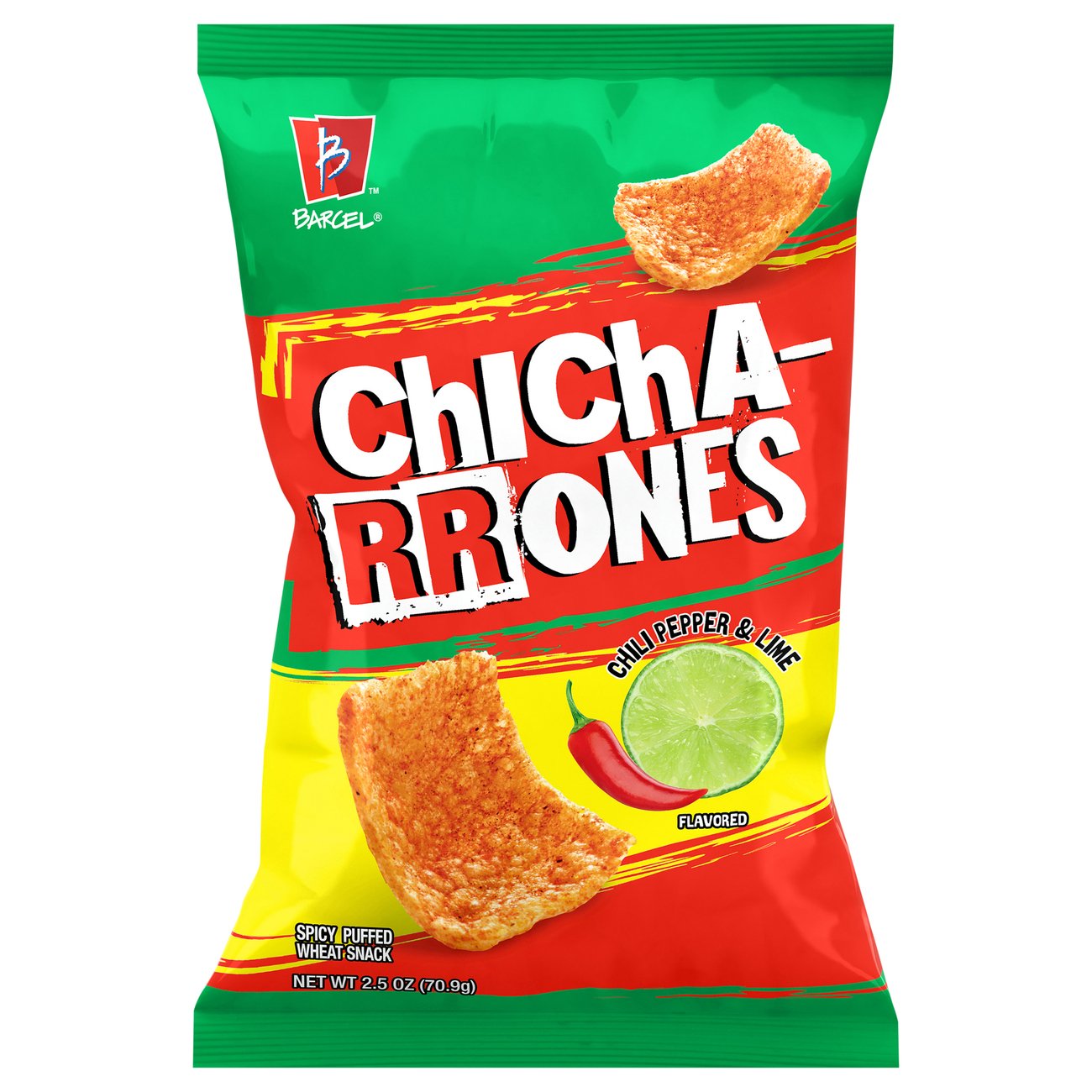 Barcel Chicharrones Chili and Lime Spicy Wheat Snack Shop Chips at HEB