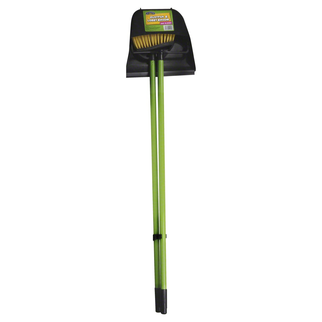 Hill Country Fare Long Handle Dustpan & Lobby Broom Shop Brooms