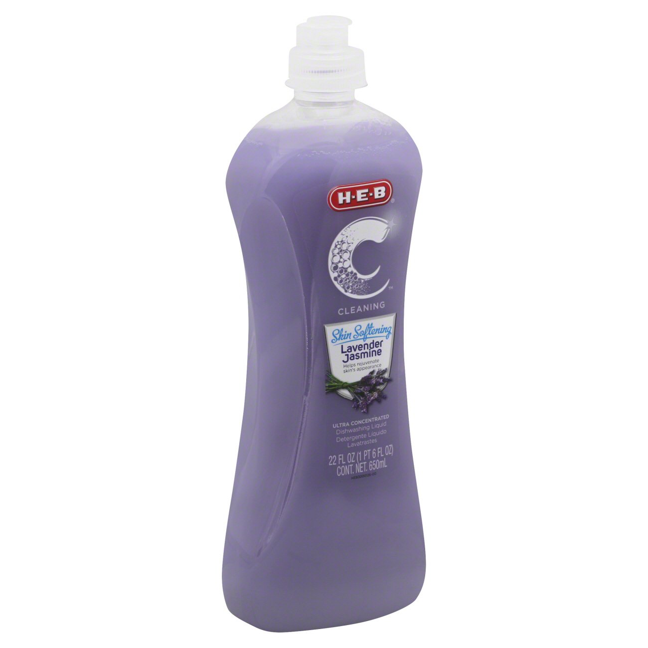 H-E-B Cleaning Ultra Concentrated Skin Softening Lavender Jasmine ...