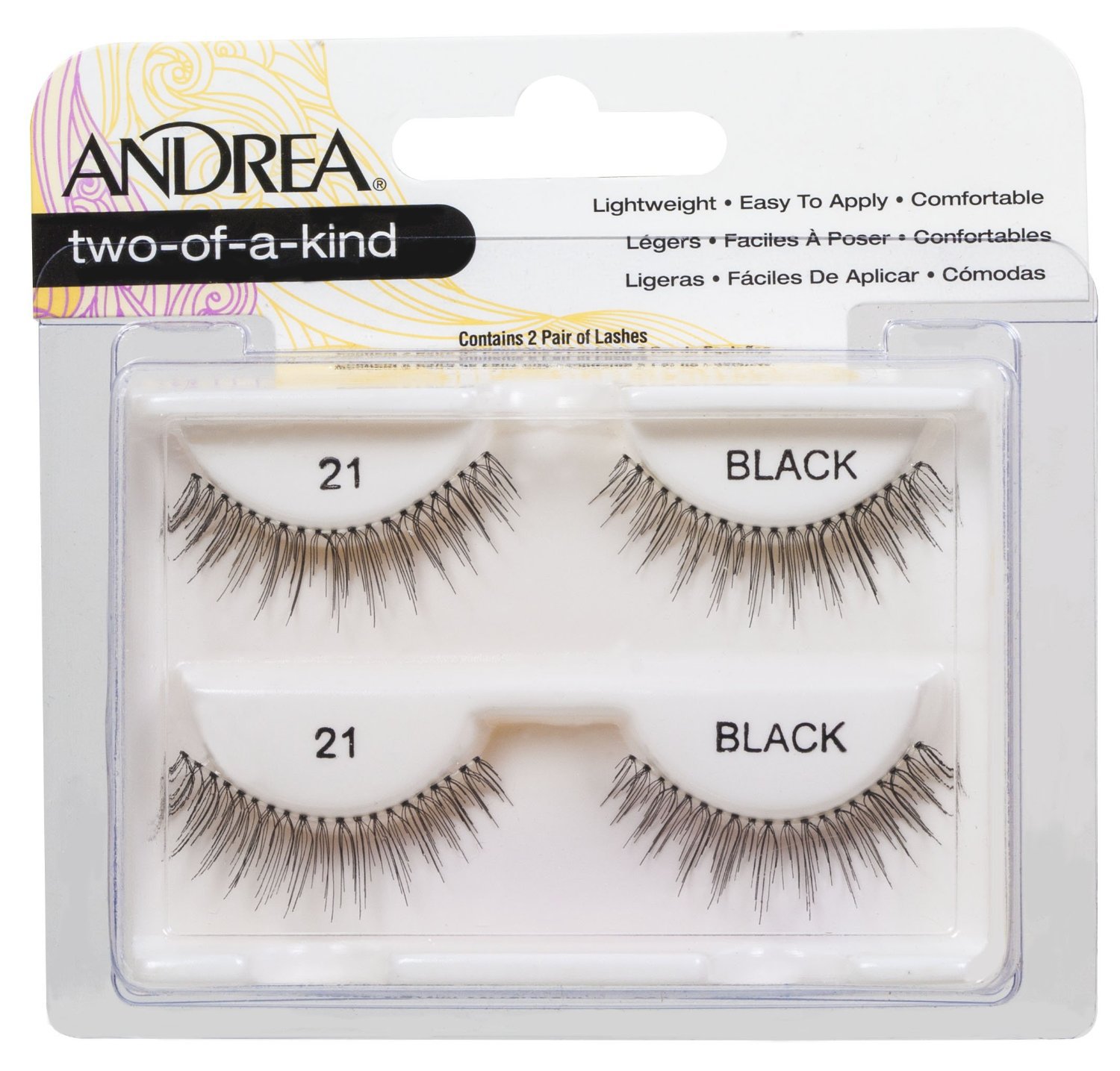 Andrea Twin Pack Lashes 21 Shop False Eyelashes at HEB