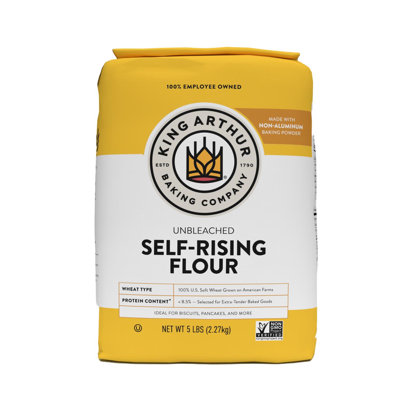 King Arthur Unbleached Self-Rising Flour; image 1 of 4