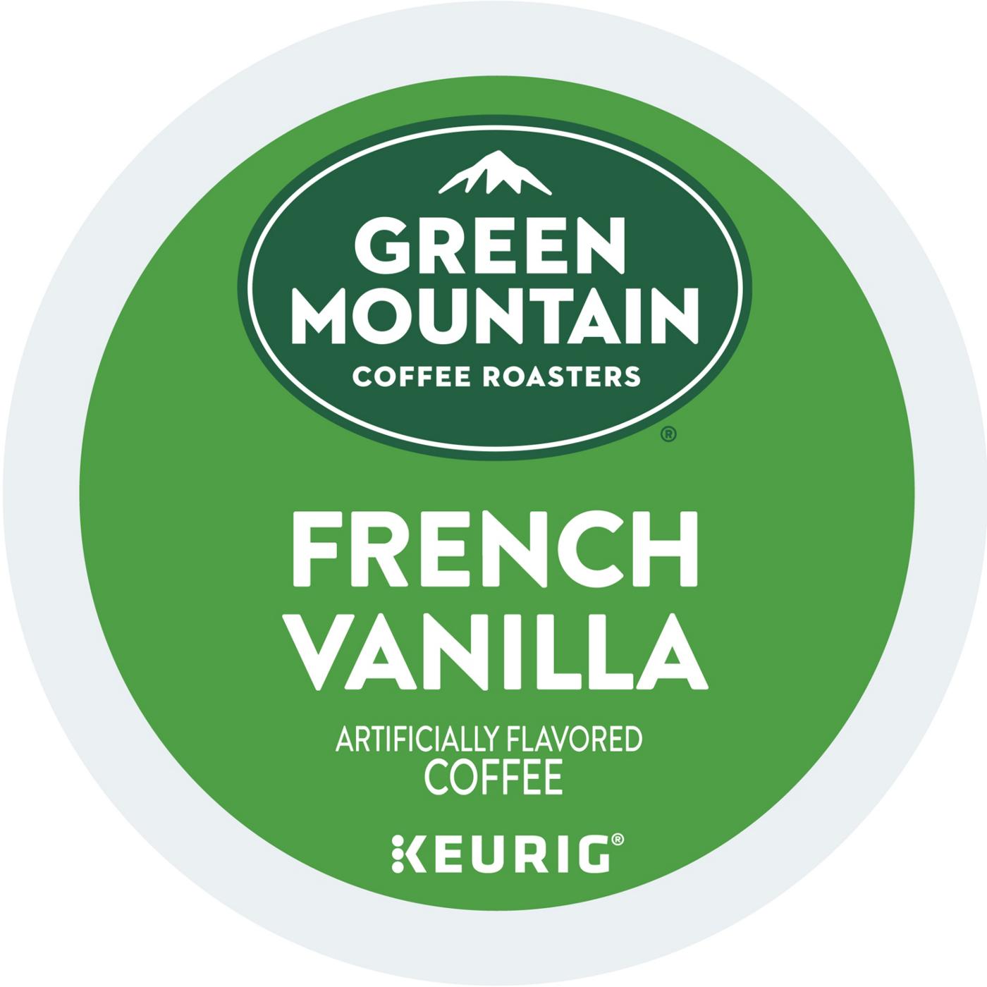 Green Mountain Coffee French Vanilla Flavored Light Roast Single Serve Coffee K Cups; image 3 of 6