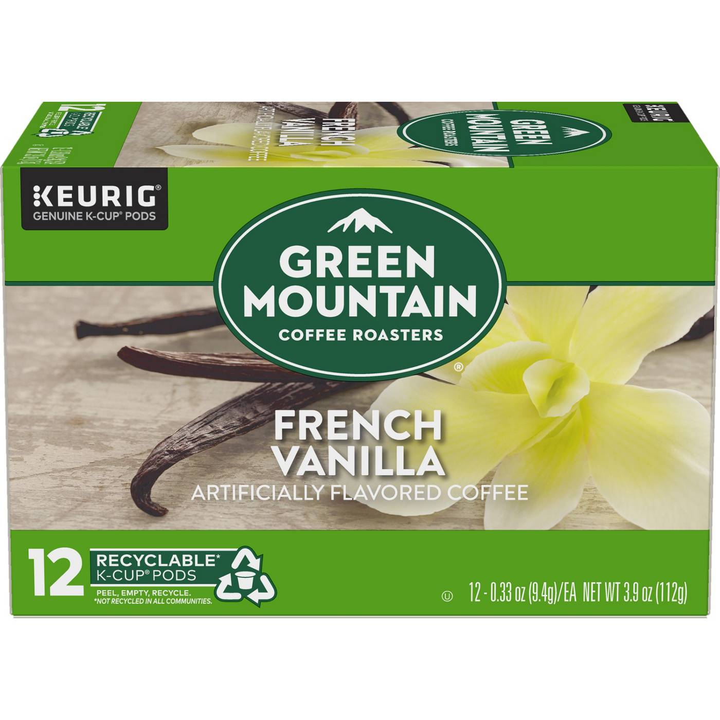 Green Mountain Coffee French Vanilla Flavored Light Roast Single Serve Coffee K Cups; image 6 of 6