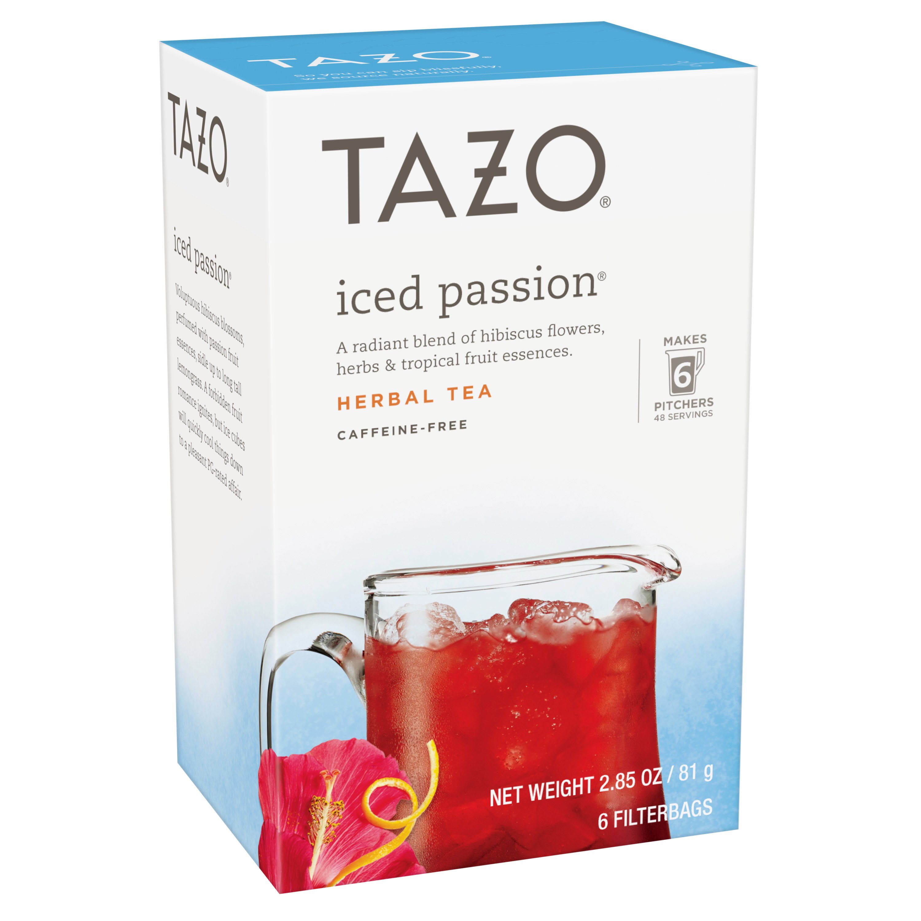 Tazo Iced Passion Tea Bags Shop Tea at HEB