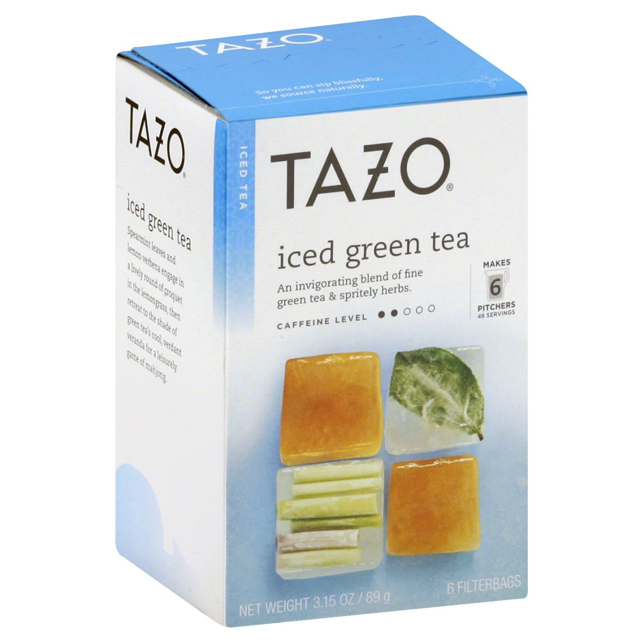 Tazo Iced Green Tea Bags Shop Tea at HEB