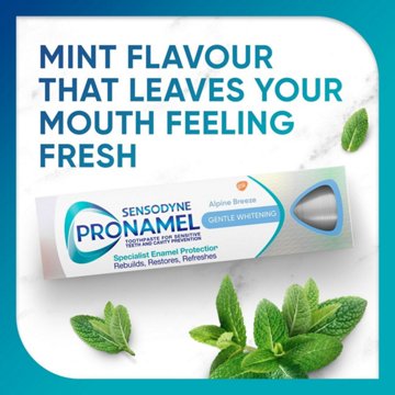 Sensodyne Pronamel Gentle Whitening Enamel Toothpaste for Sensitive Teeth and Cavity Protection, Alpine Breeze