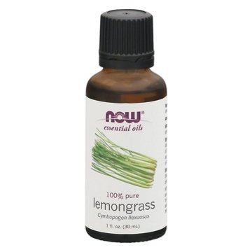 NOW Essential Oils 100% Pure Lemongrass Oil, 1 oz