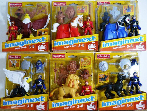 imaginext castle figures