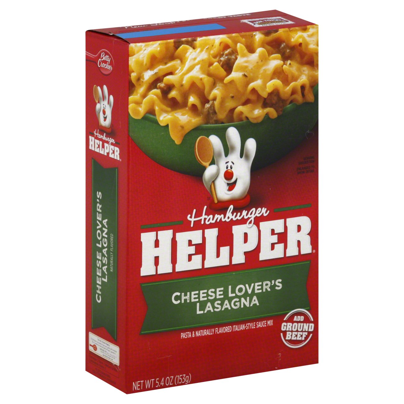 Hamburger Helper Cheese Lovers Lasagna Shop Pantry meals at HEB