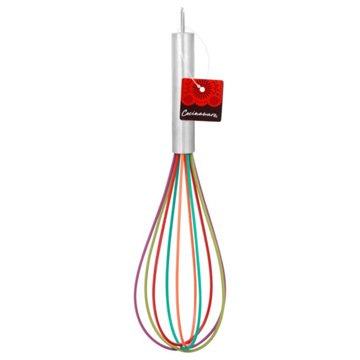 Cocinaware Multicolor Silicone Whisk, EACH
