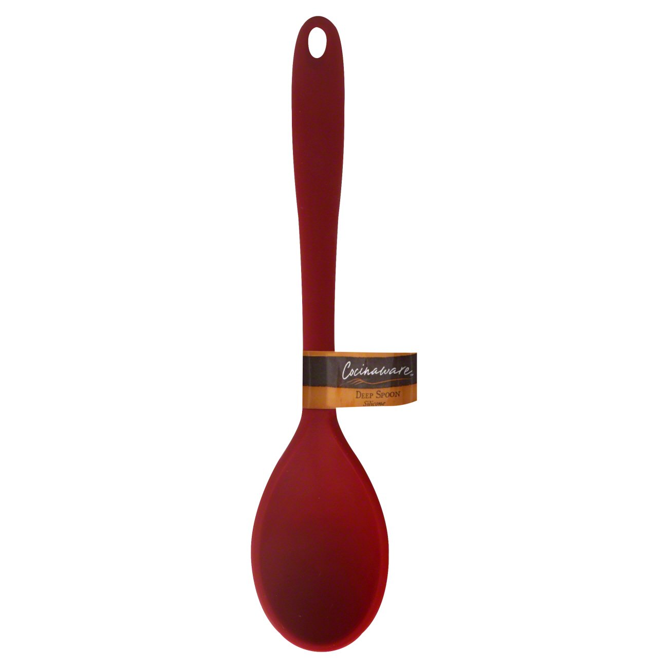 Cocinaware Silicone Deep Spoon – Red - Shop Utensils & gadgets at H-E-B