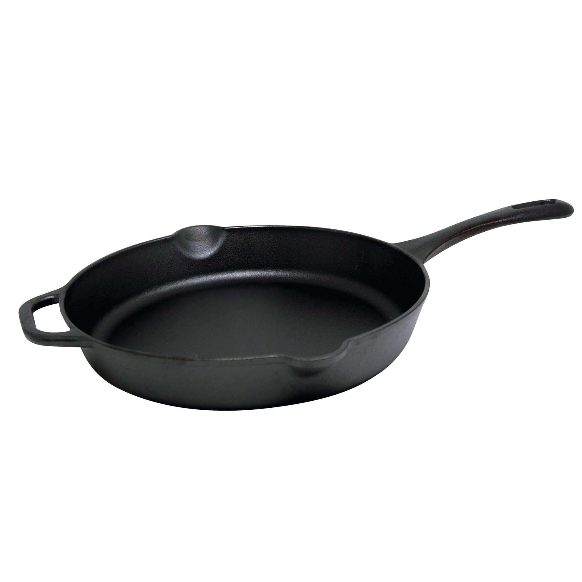 cast iron saute pan