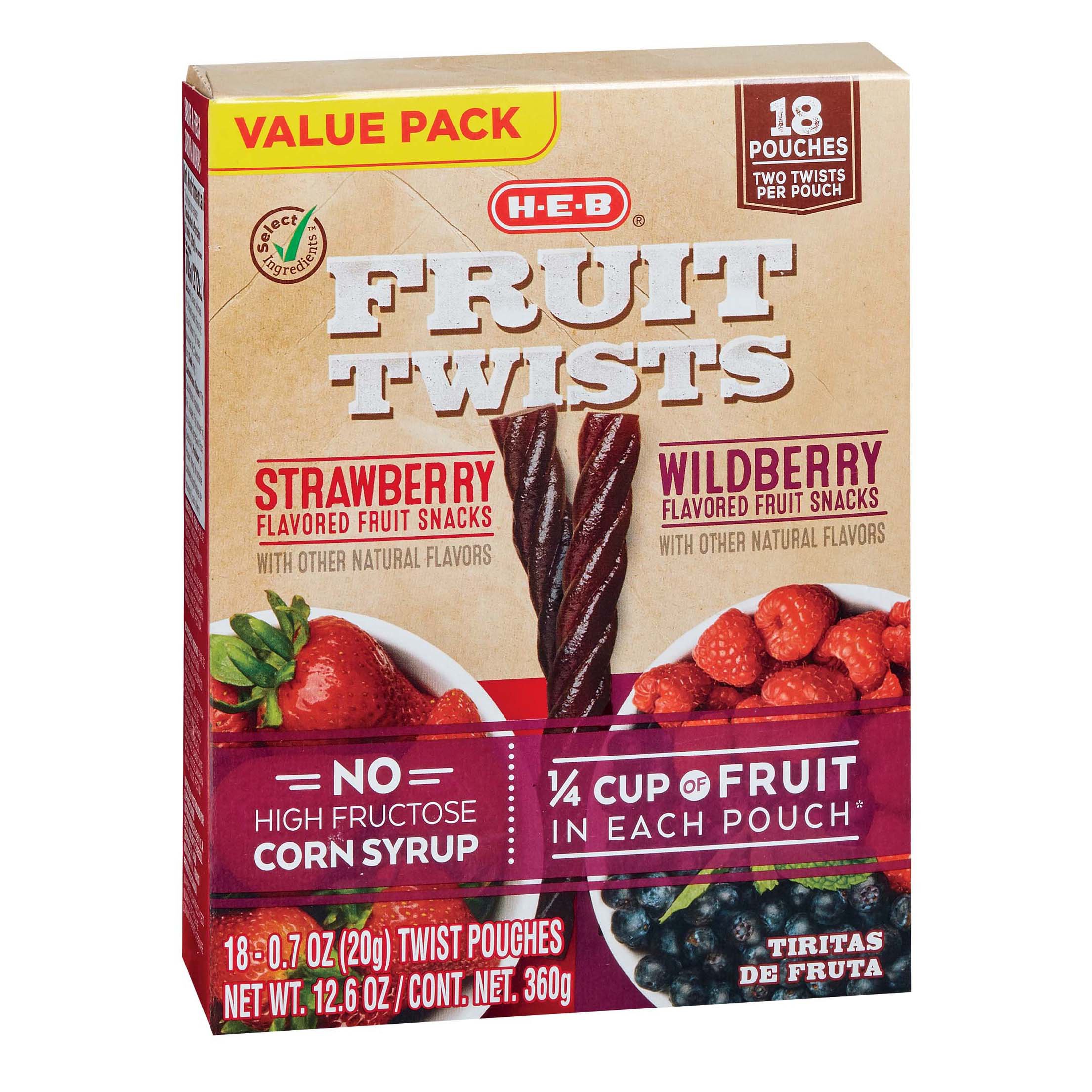 H-E-B Fruit Twists Variety Value Pack