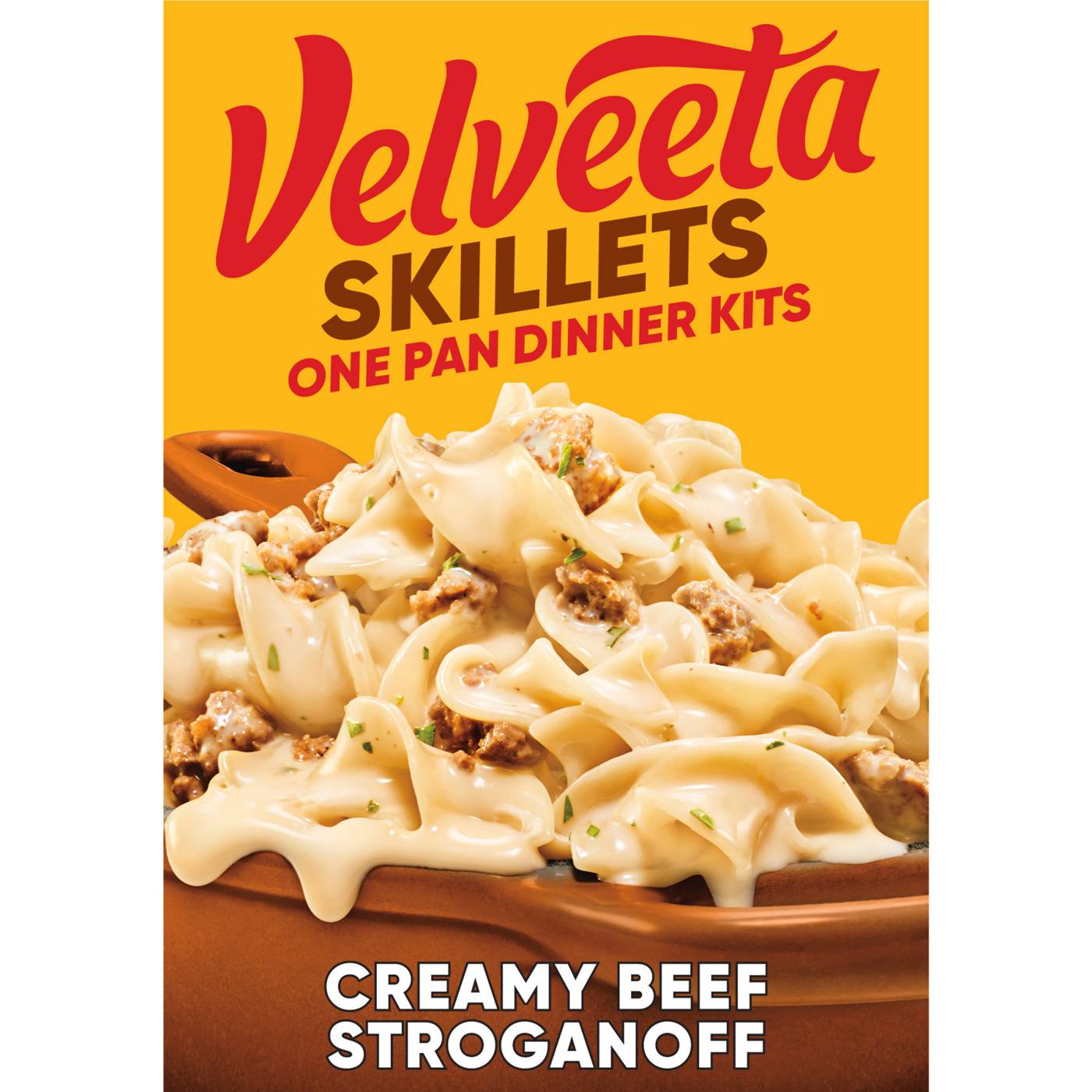 Kraft Velveeta Skillets Creamy Beef Stroganoff Dinner Kit; image 1 of 5