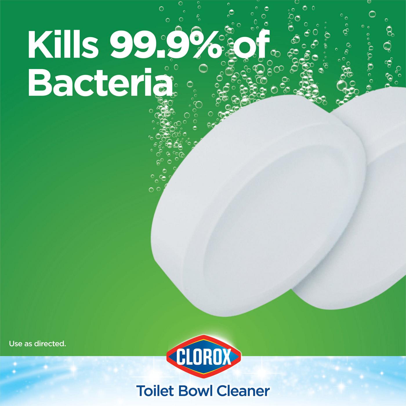 Clorox Ultra Clean Toilet Tablets Bleach; image 6 of 7