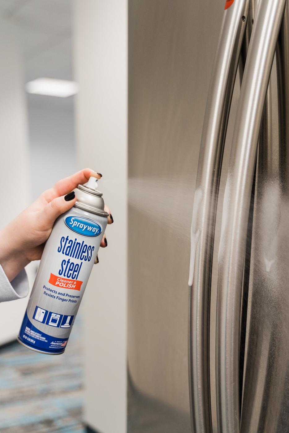 Sprayway Stainless Steel Cleaner & Polish Spray Shop Metal & stone