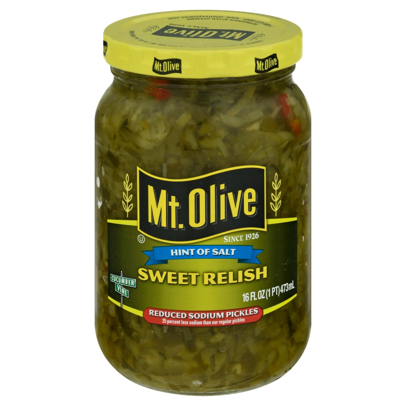 Mt. Olive Reduced Sodium Sweet Relish Shop Relish & Chutney at HEB