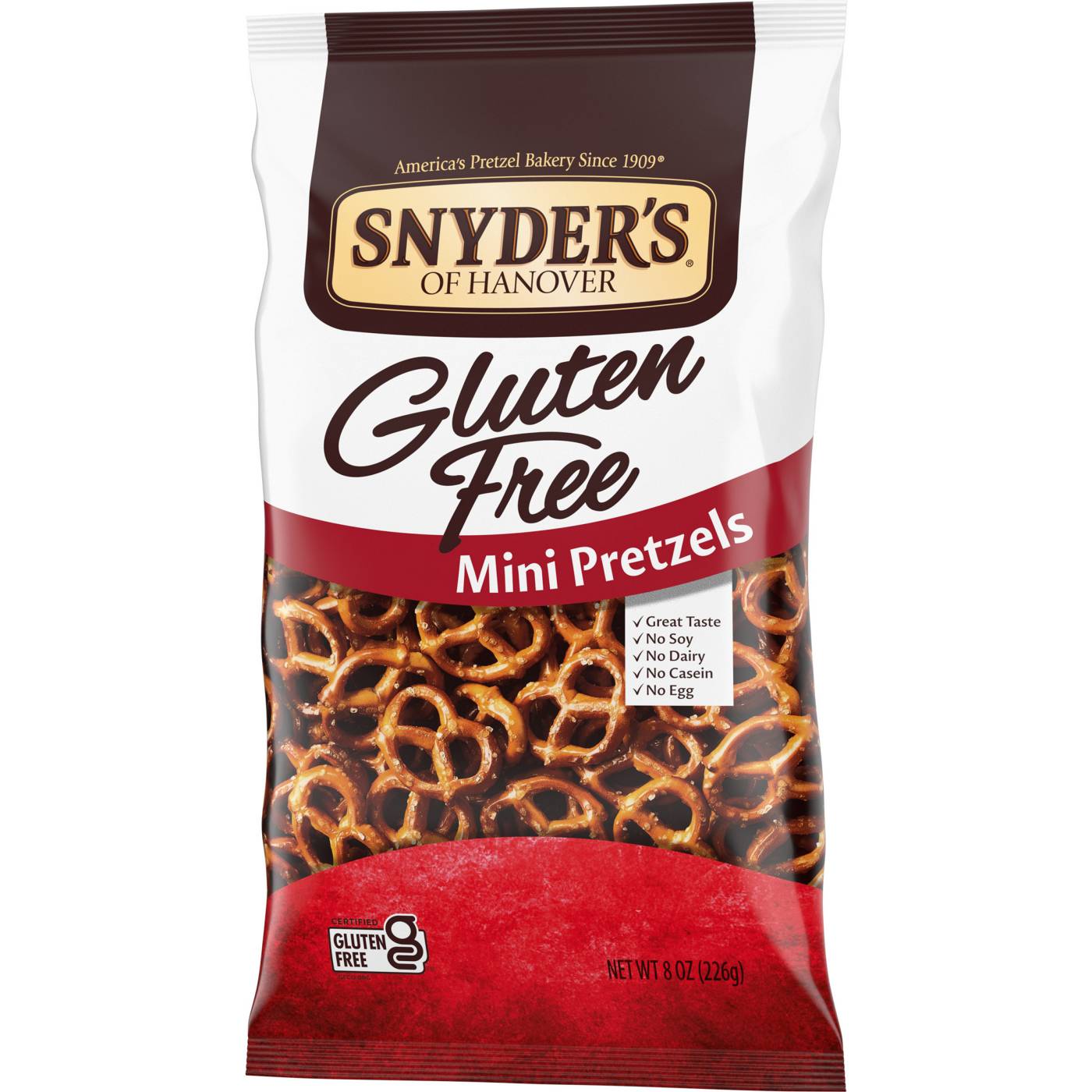 Snyder's of Hanover Gluten Free Mini Pretzels; image 2 of 10