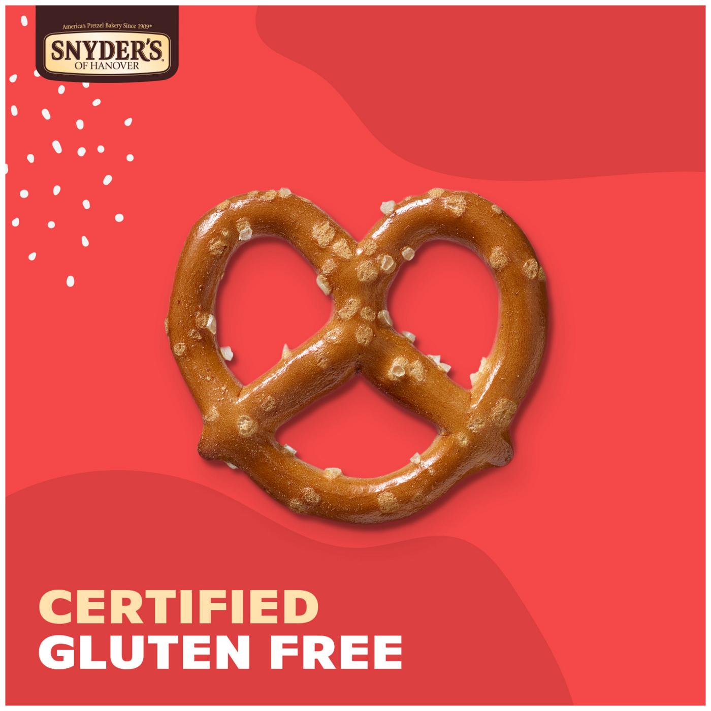 Snyder's of Hanover Gluten Free Mini Pretzels; image 2 of 9