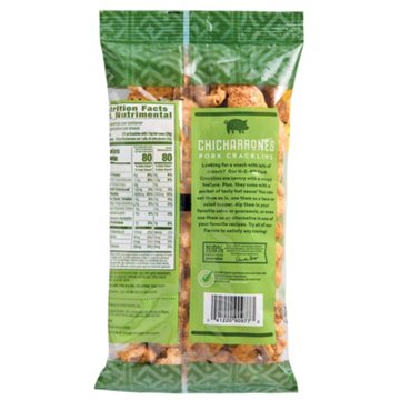 H-E-B Chicharrones Pork Cracklins & Hot Sauce Packet, 6 oz