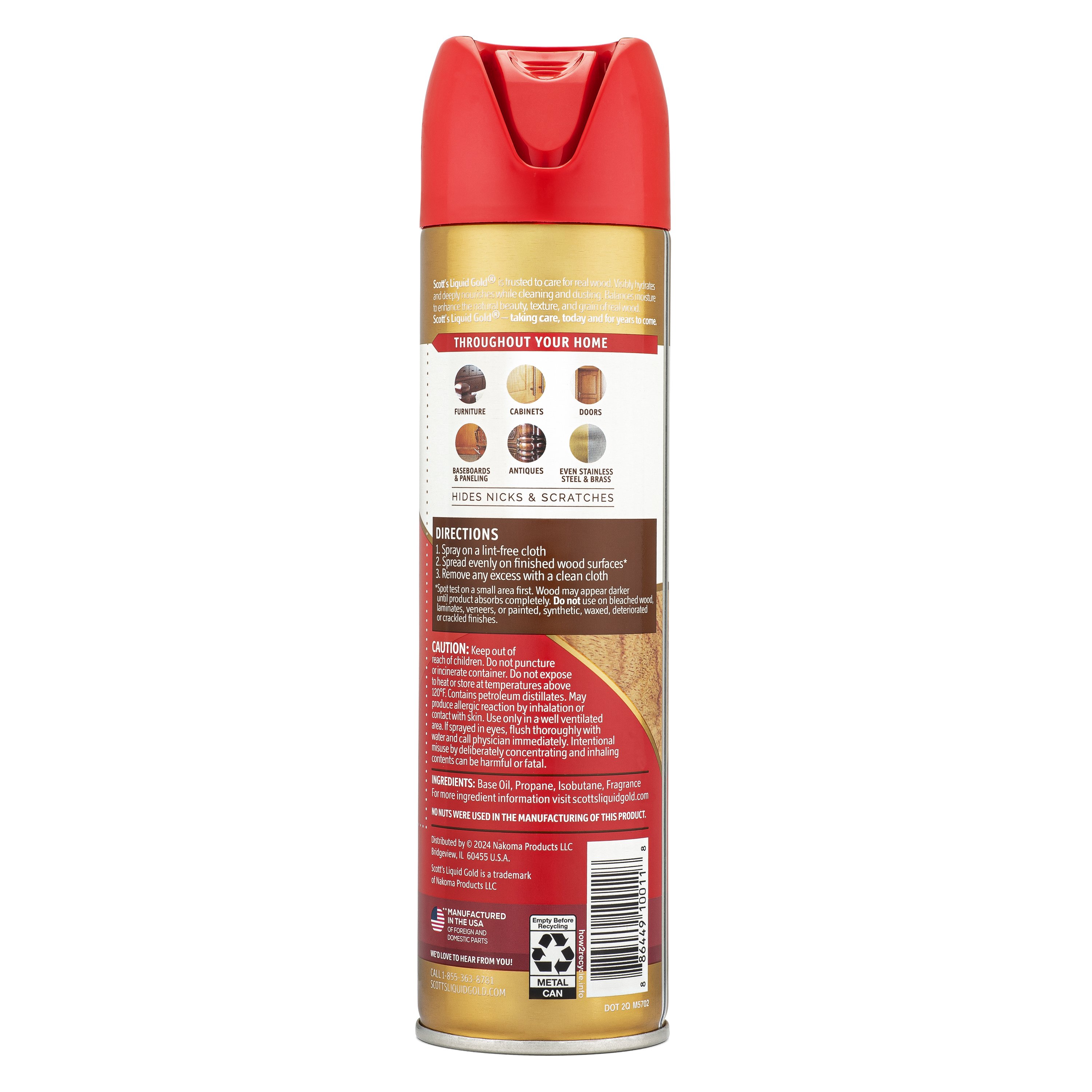 Scott's Liquid Gold Almond Scent Wood Cleaner - Shop Wood cleaner