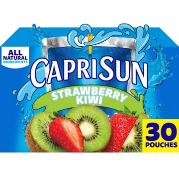 Capri Sun Strawberry Kiwi Juice Drink 30 pk Pouches