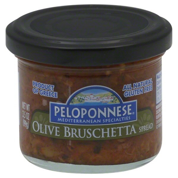 Peloponnese Olive Bruschetta Spread Shop Tapenade & Bruschetta at HEB