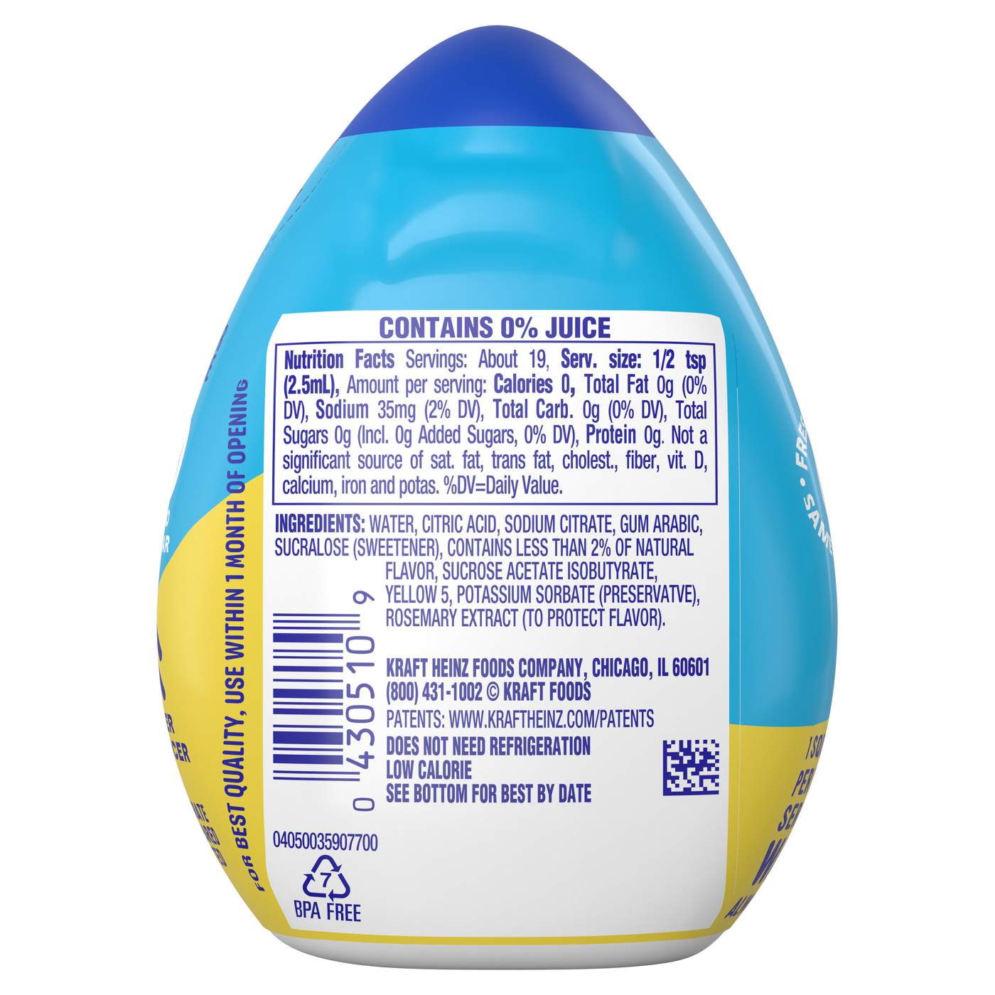 Mio Lemonade Liquid Water Enhancer; image 2 of 2
