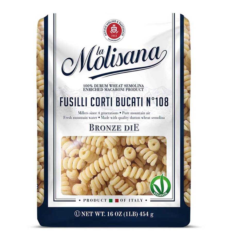 La Molisana Fusilli Corti Bucati 108 Pasta - Shop Pasta at H-E-B