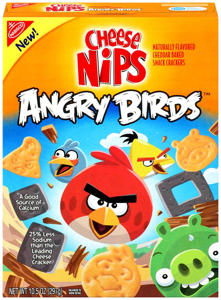 Nabisco Cheese Nips Angry Birds Cheese Crackers Shop Crackers