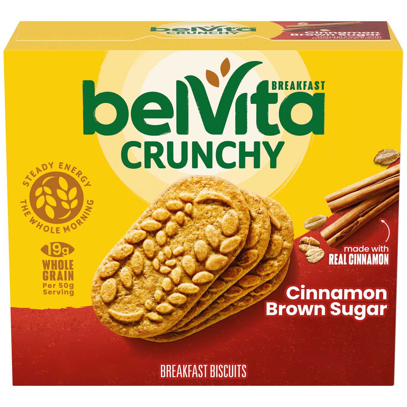 Belvita Cinnamon Brown Sugar Breakfast Biscuits; image 1 of 10