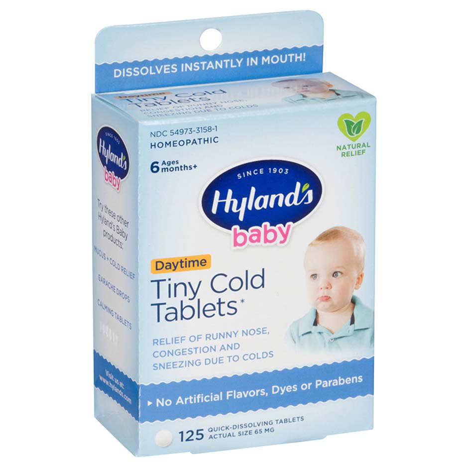 hyland's baby tiny cold tablets
