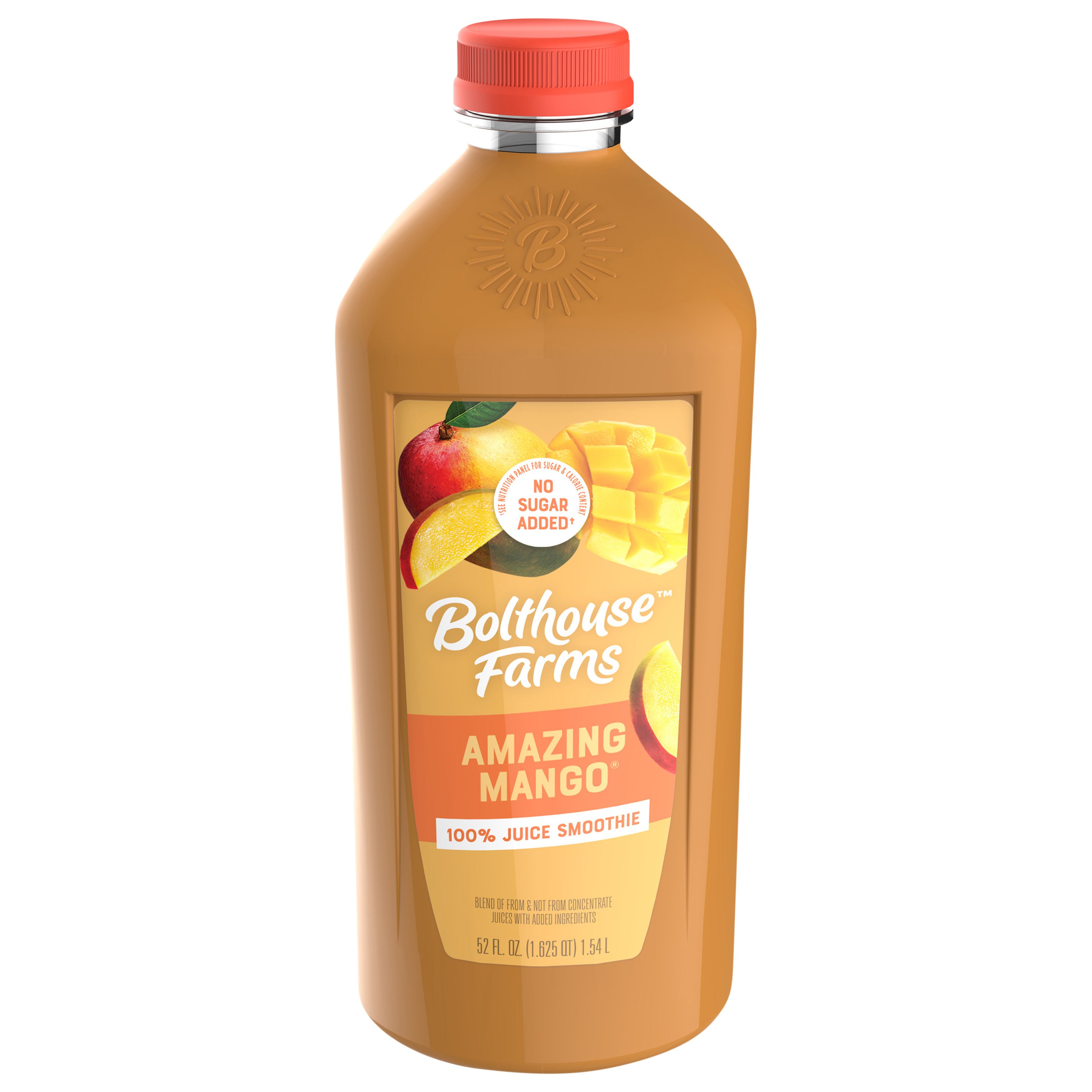 Bolthouse Farms Amazing Mango 100% Fruit Smoothie - Shop Shakes & Smoothies  at H-E-B