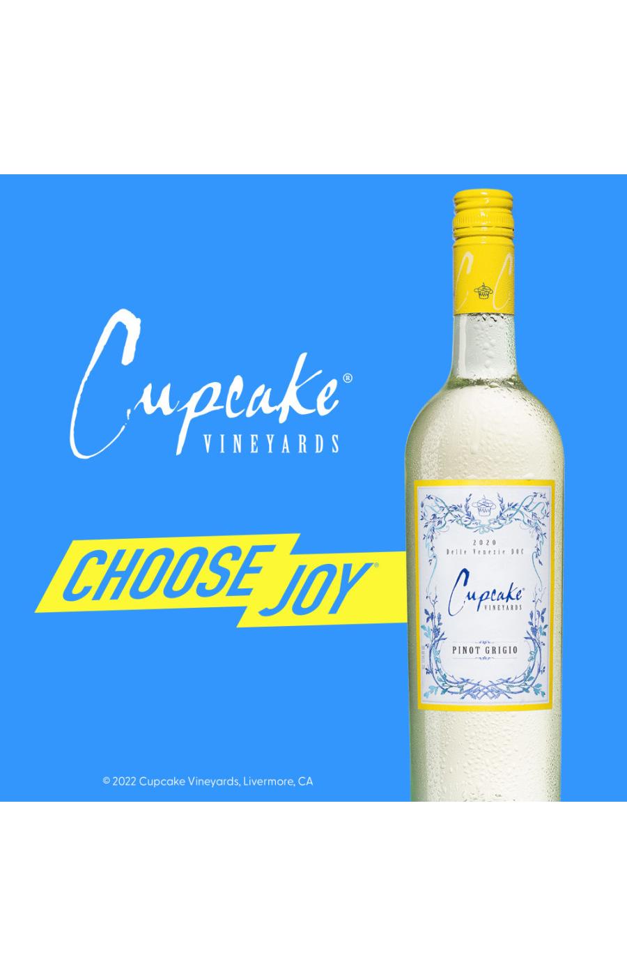 Cupcake Vineyards Pinot Grigio White Wine; image 5 of 5